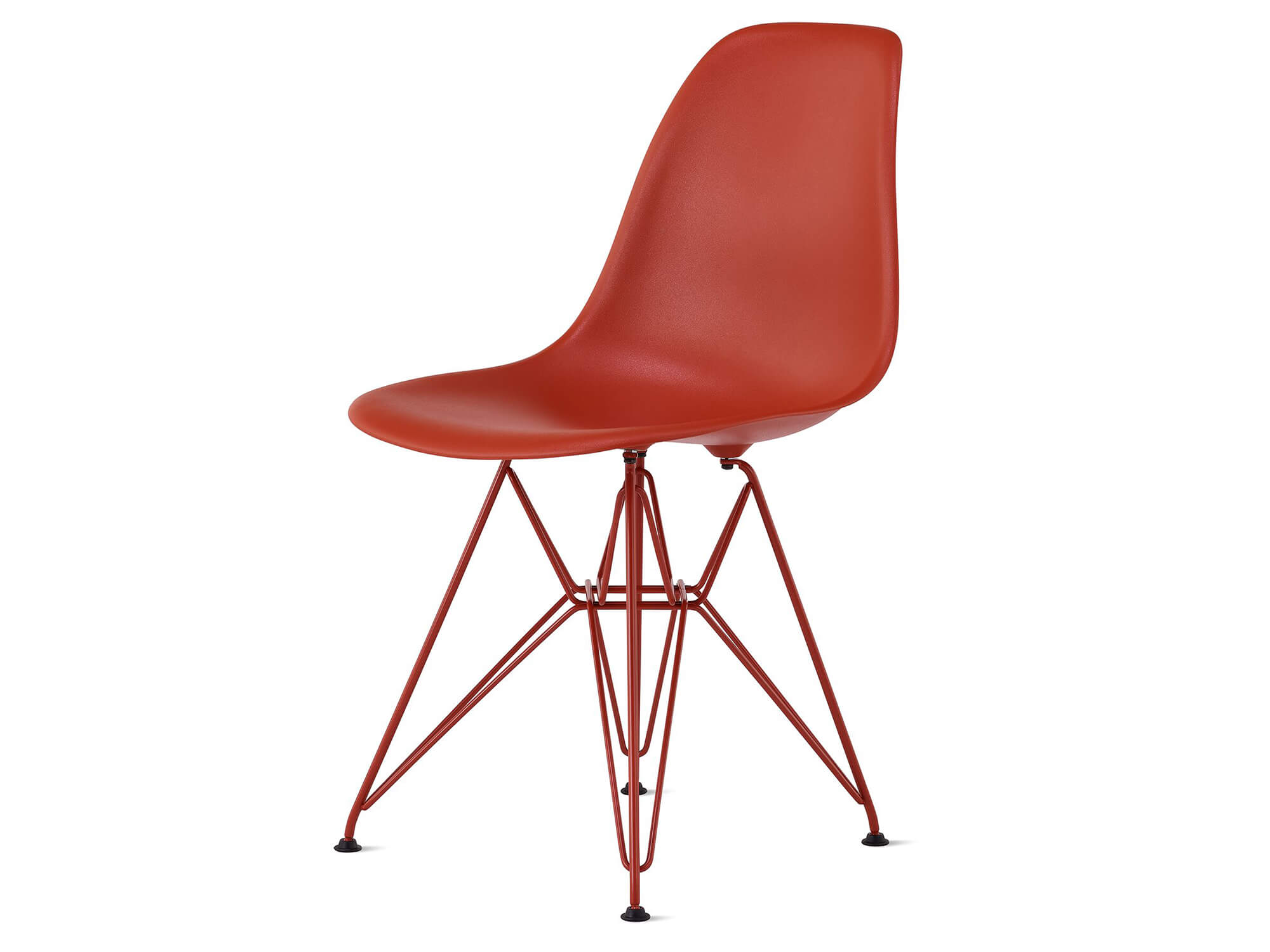 Herman Miller x HAY Eames Molded Plastic Chair with Wire Base